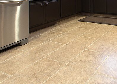 Easy to clean Tile flooring.