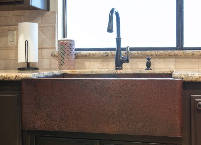 Old-School Copper Sink.