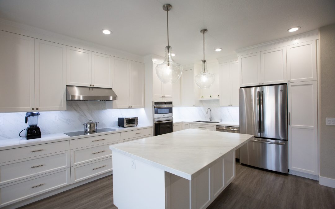 KitchenCRATE Custom Blue Oak Court in Turlock, CA is Complete!